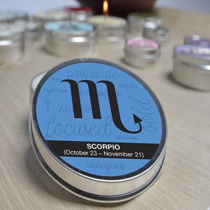 Scorpio - Available in 1 oz ($4.95) and 4 oz ($8.95) sizes