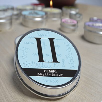 Gemini - Available in 1 oz ($4.95) and 4 oz ($8.95) sizes