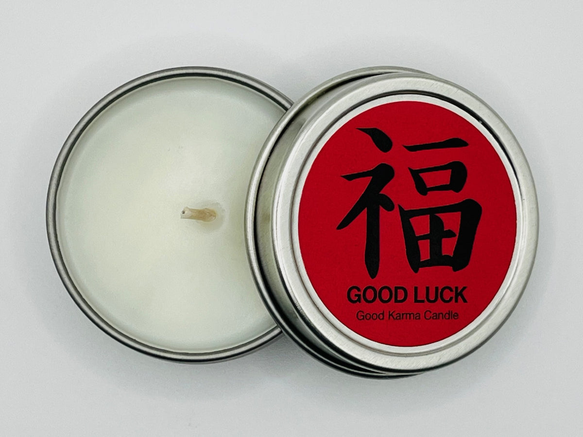 Good Luck (Cherry Blossom) Available in 1 oz ($4.95) and 4 oz ($8.95) sizes