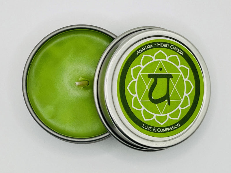 Fourth Chakra – Mint Green- Heart- Anahata  Available in 1 oz ($4.95) and 4 oz ($8.95) sizes