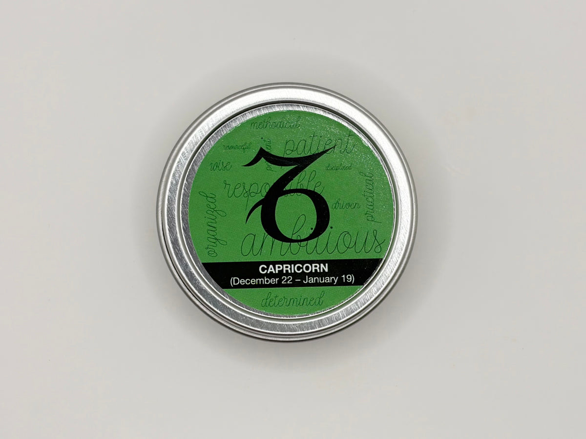 Capricorn- ( Frankincense & Pale Blue Iris) Available in 1 oz ($4.95) and 4 oz ($8.95) sizes