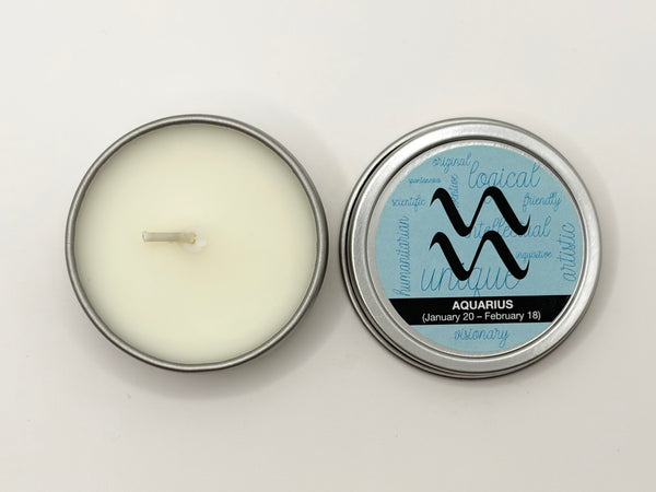 Aquarius  ( Soft Lavender & White Sage)  Available in 1 oz ($4.95) and 4 oz ($8.95) sizes