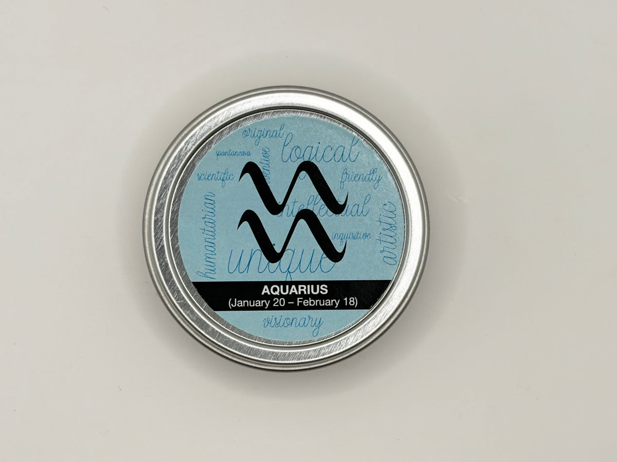 Aquarius  ( Soft Lavender & White Sage)  Available in 1 oz ($4.95) and 4 oz ($8.95) sizes