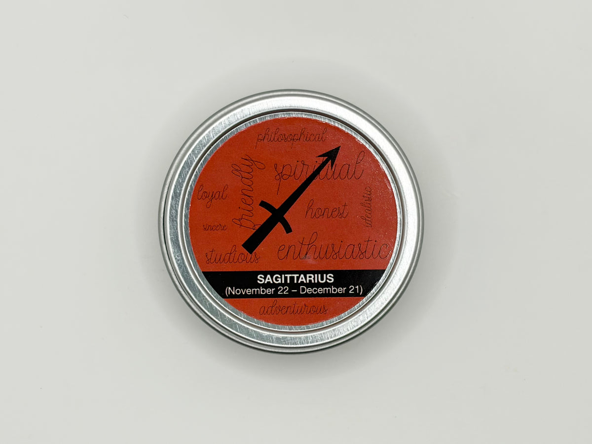 Sagittarius - ( Caradamom & Lime Citrus) Available in 1 oz ($4.95) and 4 oz ($8.95) sizes