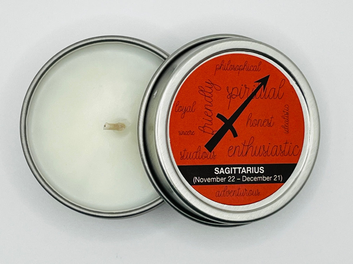 Sagittarius - ( Caradamom & Lime Citrus) Available in 1 oz ($4.95) and 4 oz ($8.95) sizes