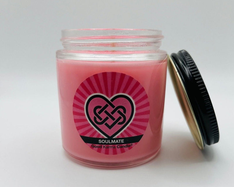 Soulmate ( Pink Currant) 4 oz Jar Candle