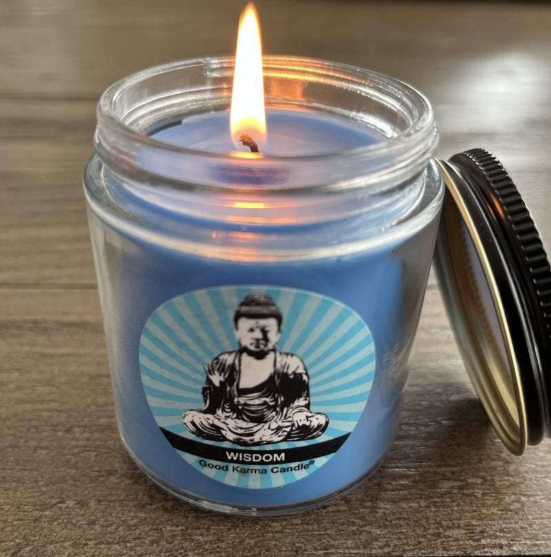 Wisdom - Buddha ( Banyan Blossom) 4 oz Jar Candle