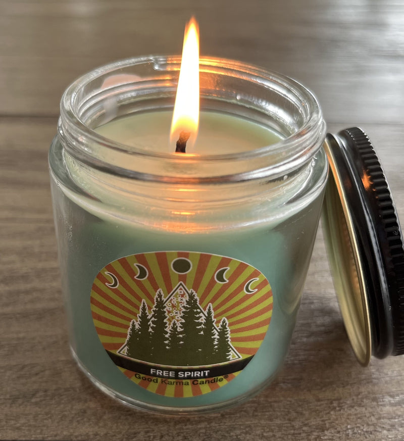 Free Spirit (Bergamot & Wild Lavender) 4 oz Jar Candle