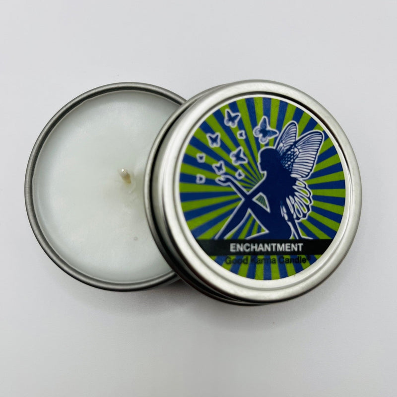 Enchantment- Fairy with Butterflies ( Angel Wing Jasmine & Bergamot Woods)  Available in 1 oz ($4.95) and 4 oz ($8.95) sizes