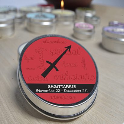 Sagittarius - Available in 1 oz ($4.95) and 4 oz ($8.95) sizes