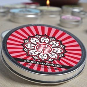 Double Happiness (Red Peony)  Available in 1 oz ($4.95) and 4 oz ($8.95) sizes