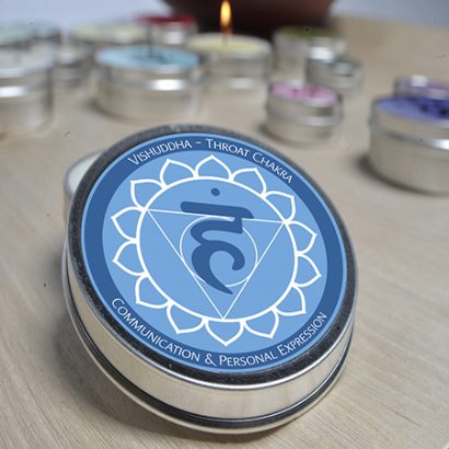 Fifth Chakra – Blue – Throat Chakra – Vishuddha  Available in 1 oz ($4.95) and 4 oz ($8.95) sizes