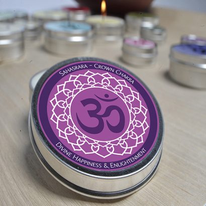Seventh Chakra – Violet – Crown – Sahasrara  Available in 1 oz ($4.95) and 4 oz ($8.95) sizes