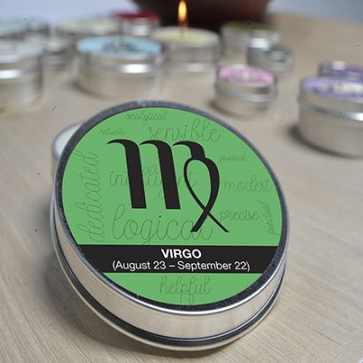 Virgo- Available in 1 oz ($4.95) and 4 oz ($8.95) sizes
